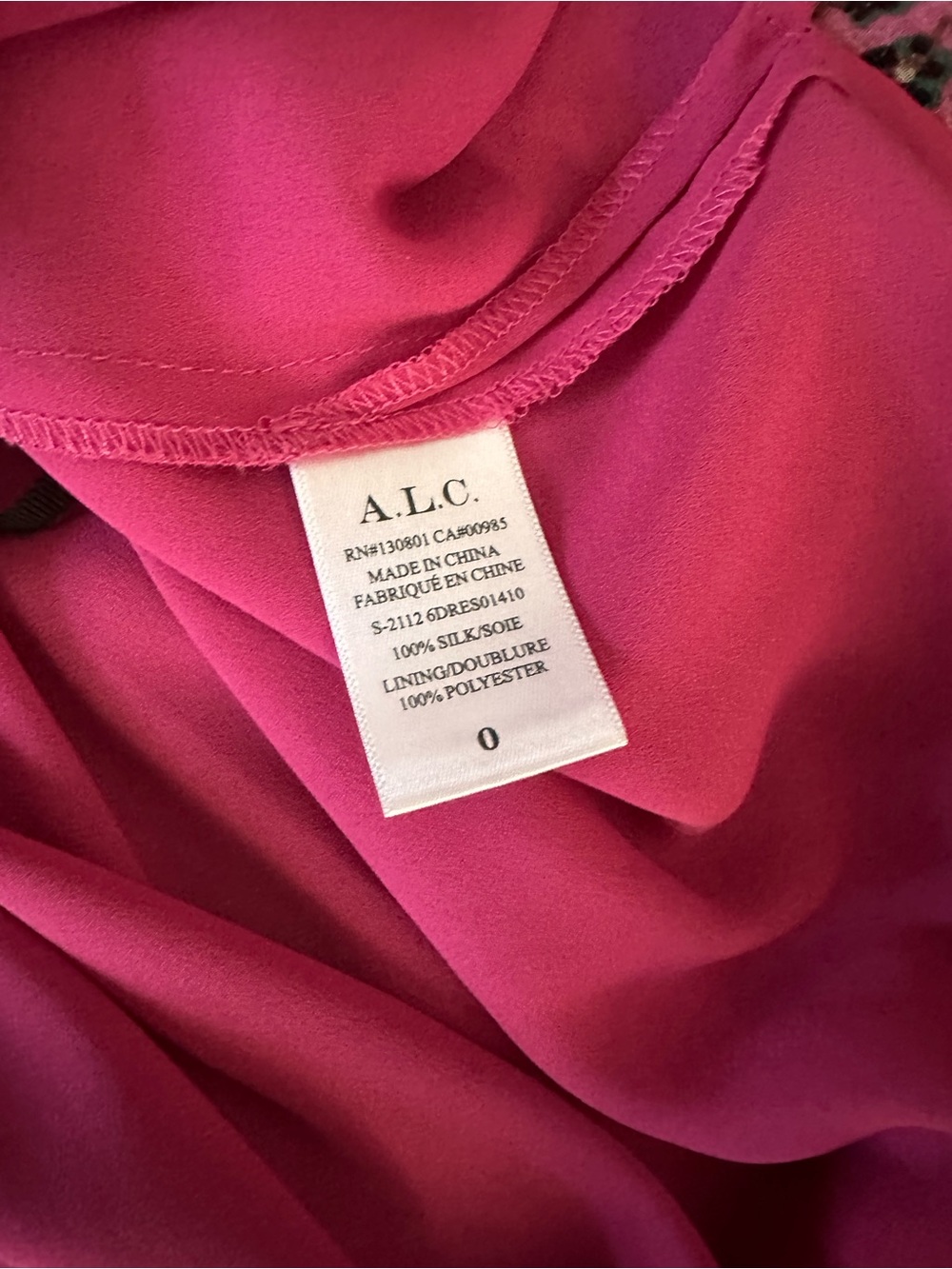 A.L.C. Pink Paisley Halter Midi Dress Elara - Picture 5 of 5